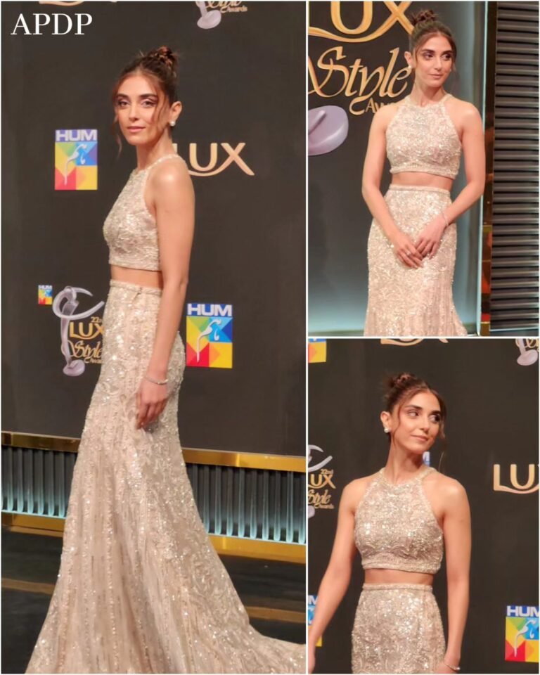 Maya Ali Dazzles at Lux Style Awards in Stunning Dress